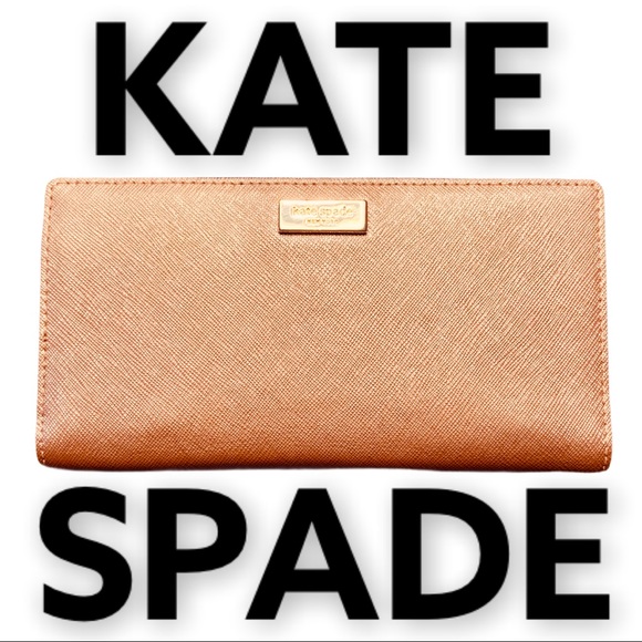 KATE SPADE NY ROSE GOLD LAUREL WAY STACY WALLET - Picture 6 of 11